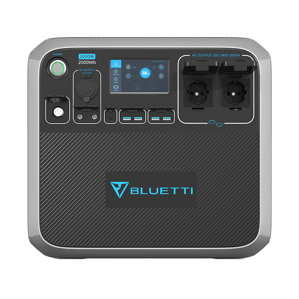 BLUETTI PowerOak AC200P Solar Portable Power Station | 2000W 2000Wh - Image 4