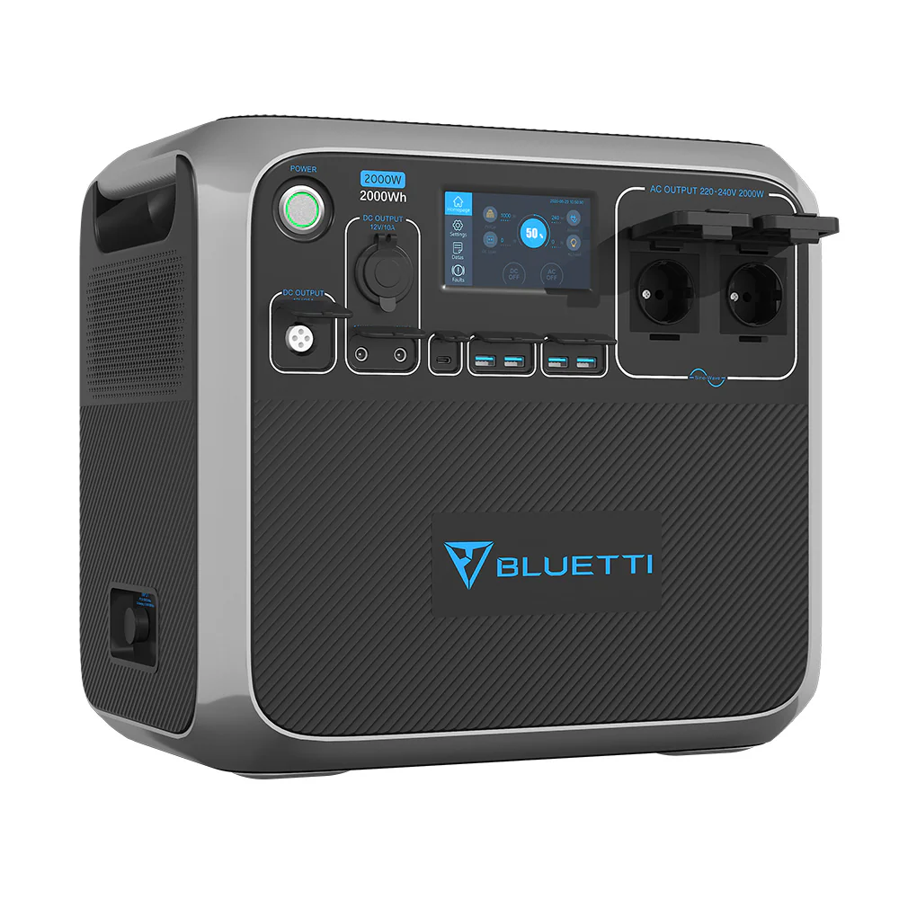 BLUETTI PowerOak AC200P Solar Portable Power Station | 2000W 2000Wh - Image 5