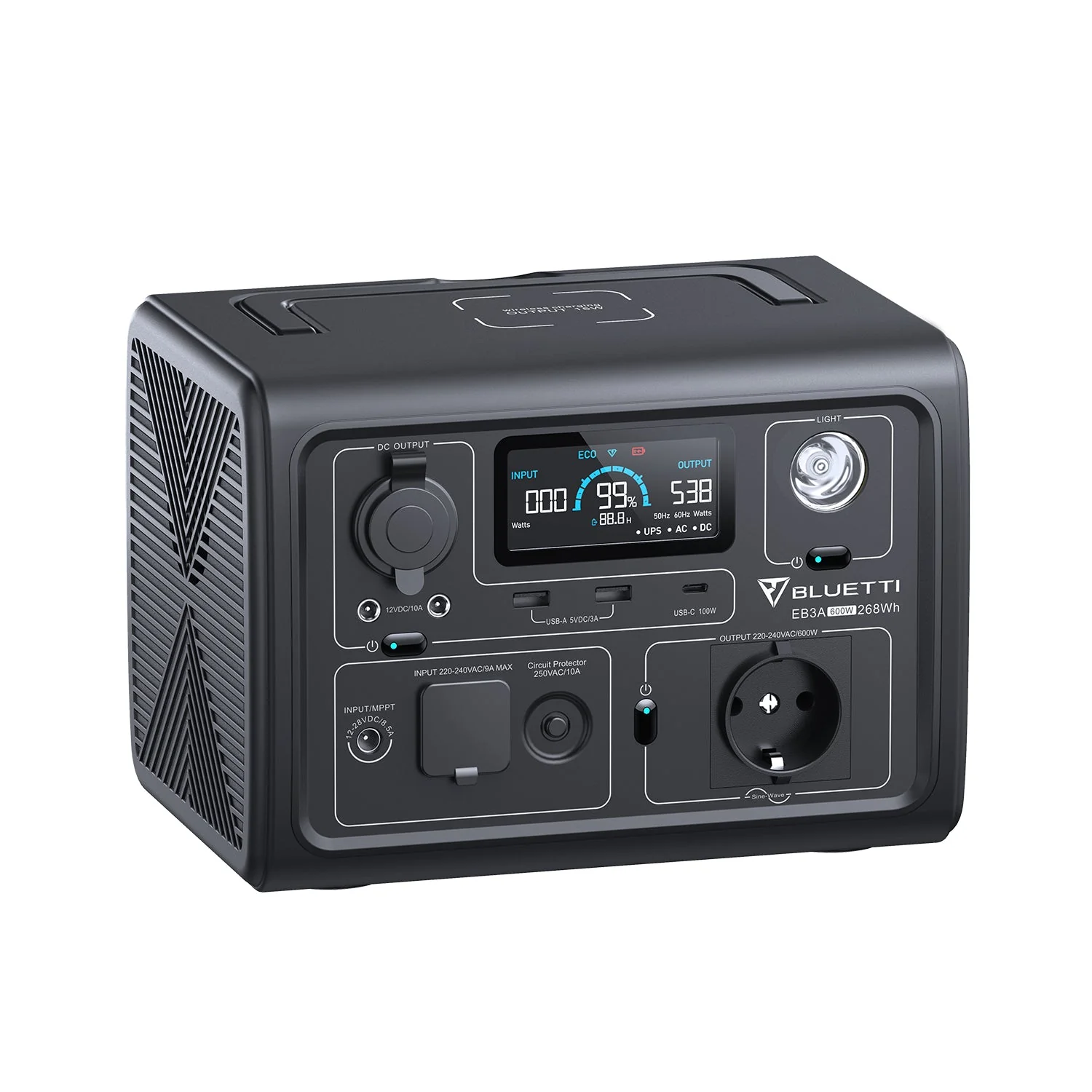 BLUETTI EB3A+120W Solar Generator Kit - Image 5